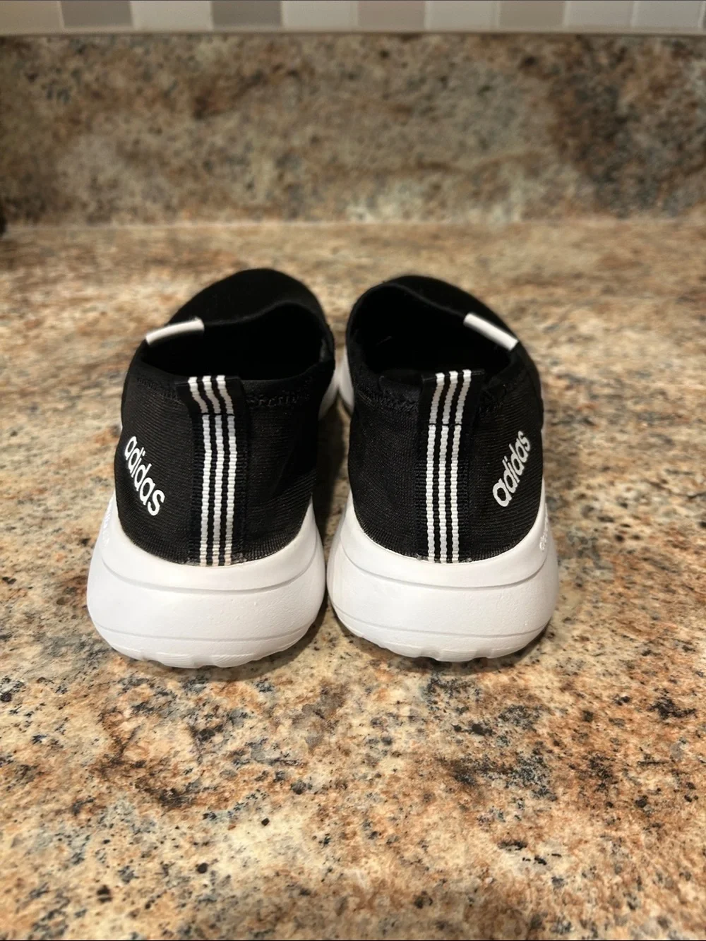 Adidas Women's Cloud foam Lite Racer Slip-On Running Shoes Size 7